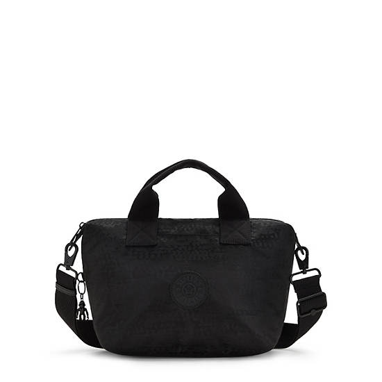 Kipling Kala Classic Handbag Mini Bag Urban Black Jacquard | CA 1320RV